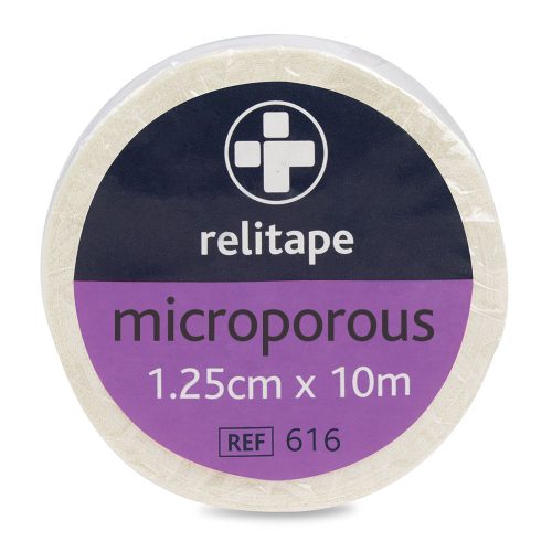 Relitape Microporous Tape 1.25cm x 10m