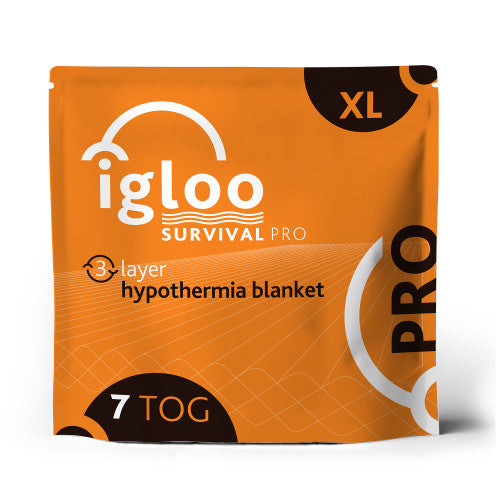 Igloo Pro Hypothermia Blanket - XLarge - Emergency Orange