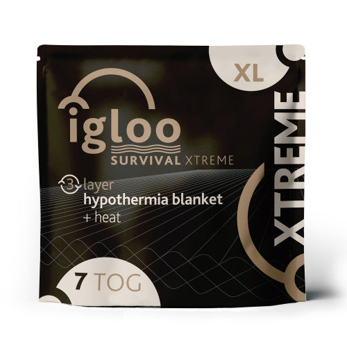Igloo Xtreme Hypothermia Blanket - XLarge - Coyote Brown