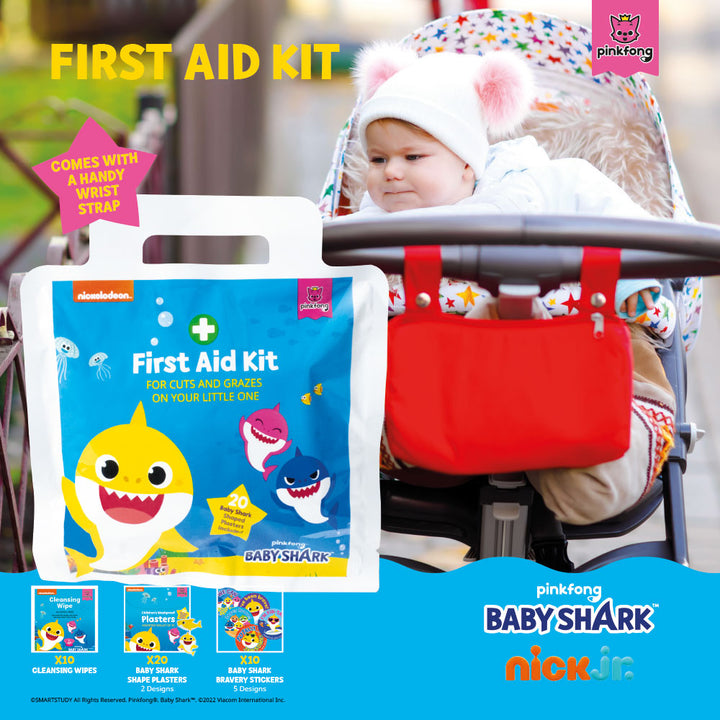 Baby Shark First Aid Kit in Foil Pouch
