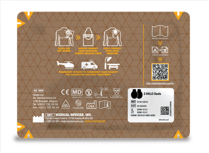 HALO Chest Seal Twin Pack