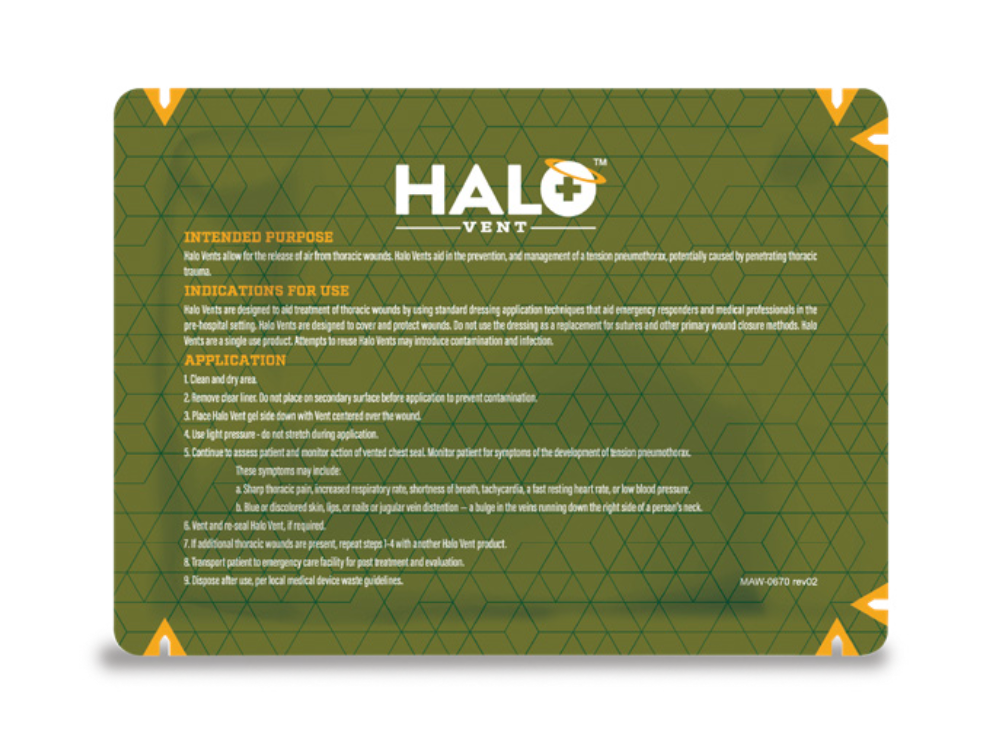 HALO Vent Chest Seal Twin Pack