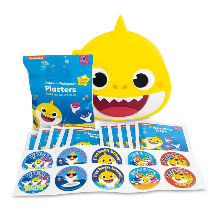 Baby Shark First Aid Kit in Silicon Pouch