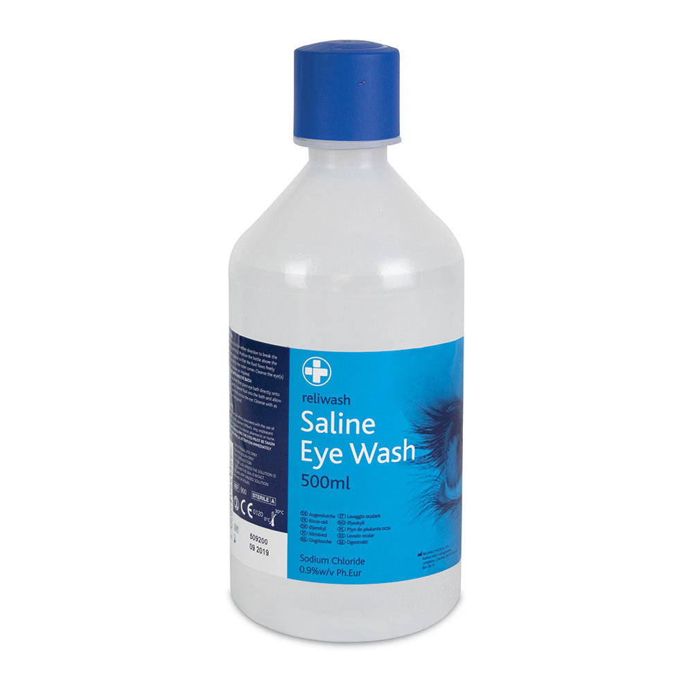 Reliwash Saline Eye Wash  500ml bottle